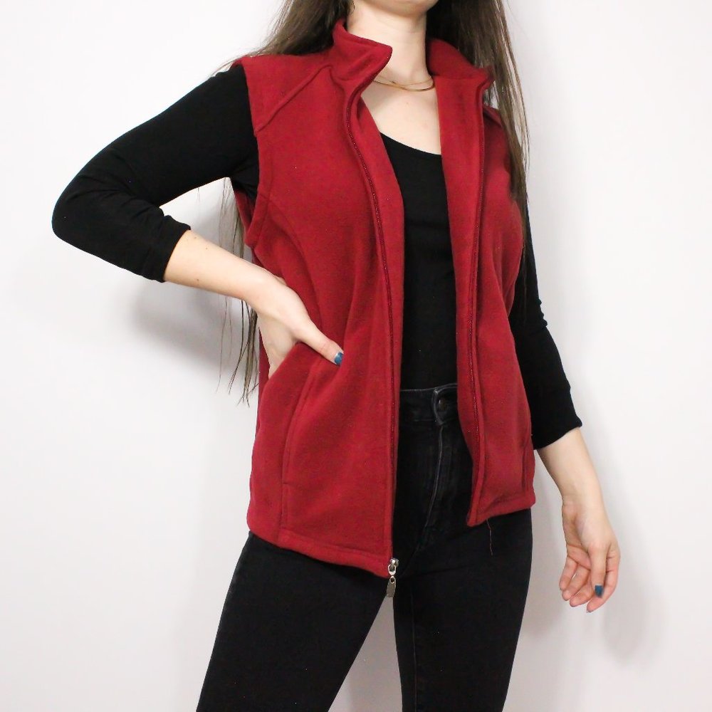 Northern Reflections Red Vest